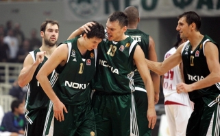 "Panathinaikos" simbolis D.Diamantidis oficialiai paskelbtas Eurolygos legenda